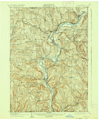 Nineveh topographic map thumbnail