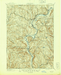 Nineveh 1905 topographic map thumbnail