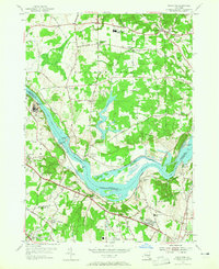 Niskayuna 1954 topographic map thumbnail