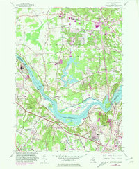 Niskayuna 1954 topographic map thumbnail