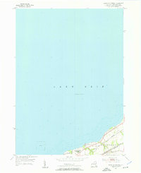 North Of Dunkirk 1955 topographic map thumbnail