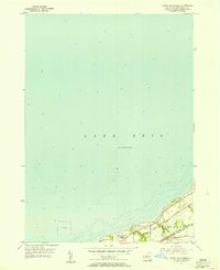 North Of Dunkirk 1955 topographic map thumbnail