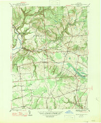 North Western 1947 topographic map thumbnail