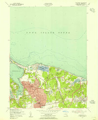 Northport 1954 topographic map thumbnail