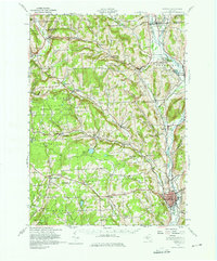 Norwich 1943 topographic map thumbnail