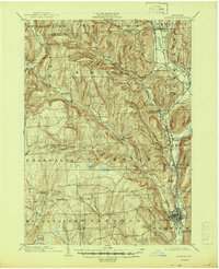 Norwich 1903 topographic map thumbnail