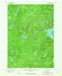 Number Four 1957 topographic map thumbnail