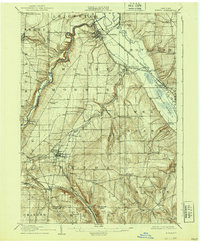 Nunda 1905 topographic map thumbnail