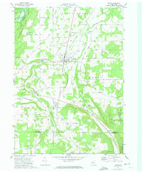 Nunda 1972 topographic map thumbnail