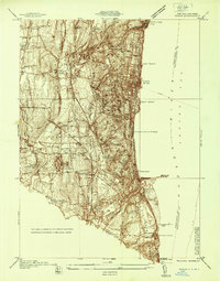 Nyack 1937 topographic map thumbnail