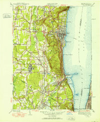 Nyack 1940 topographic map thumbnail