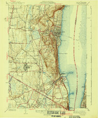 Nyack 1943 topographic map thumbnail