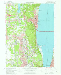 Nyack 1967 topographic map thumbnail