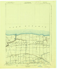Oak Orchard 1897 topographic map thumbnail