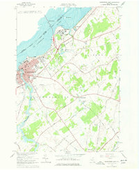 Ogdensburg East 1963 topographic map thumbnail