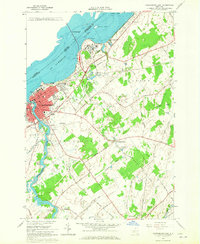 Ogdensburg East 1963 topographic map thumbnail