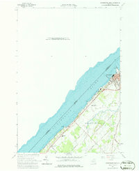 Ogdensburg West 1963 topographic map thumbnail