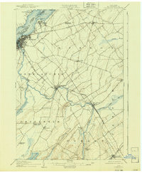 Ogdensburg 1905 topographic map thumbnail