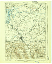 Oneida 1939 topographic map thumbnail