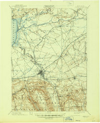 Oneida 1902 topographic map thumbnail
