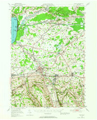 Oneida 1946 topographic map thumbnail