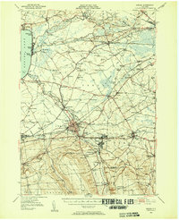 Oneida 1946 topographic map thumbnail