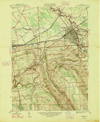 Oneida 1947 topographic map thumbnail