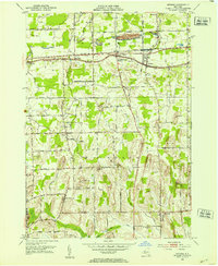 Ontario 1952 topographic map thumbnail