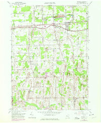 Ontario 1952 topographic map thumbnail