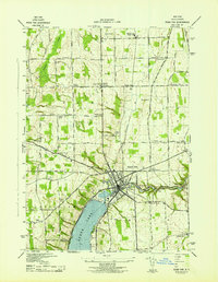 Penn Yan 1942 topographic map thumbnail