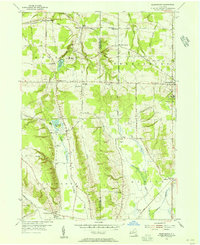 Perrysburg 1954 topographic map thumbnail
