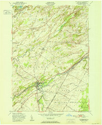 Philadelphia 1951 topographic map thumbnail
