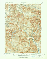 Phoenicia 1900 topographic map thumbnail