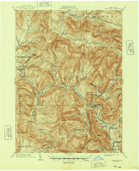 Phoenicia 1903 topographic map thumbnail
