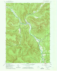 Phoenicia 1960 topographic map thumbnail