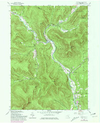 Phoenicia 1960 topographic map thumbnail