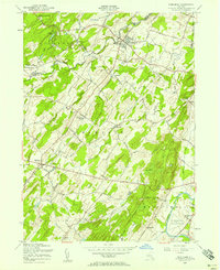 Pine Bush 1956 topographic map thumbnail