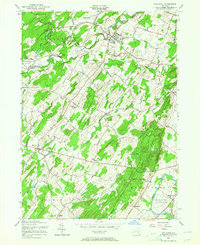 Pine Bush 1956 topographic map preview