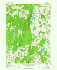 Pine Plains 1960 topographic map thumbnail