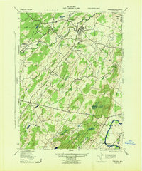 Pinebush topographic map thumbnail