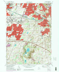 Pittsford 1971 topographic map thumbnail
