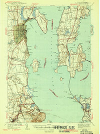 Plattsburg topographic map thumbnail