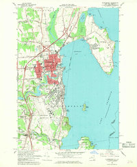 Plattsburgh 1966 topographic map thumbnail