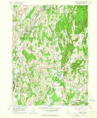 Pleasant Valley 1957 topographic map thumbnail