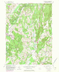 Pleasant Valley 1957 topographic map thumbnail
