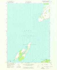 Point Peninsula 1958 topographic map thumbnail