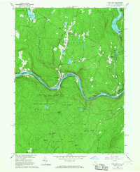 Pond Eddy 1965 topographic map thumbnail