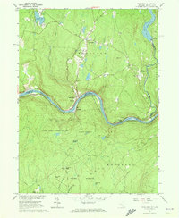 Pond Eddy 1965 topographic map thumbnail
