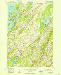 Pope Mills 1951 topographic map thumbnail