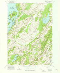 Pope Mills 1961 topographic map thumbnail